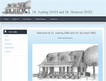 Tablet Screenshot of joplingandbrunson.com